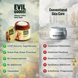 EVIL GOODS Whipped Beef Tallow & Manuka Honey Organic Nourishing Face Cream